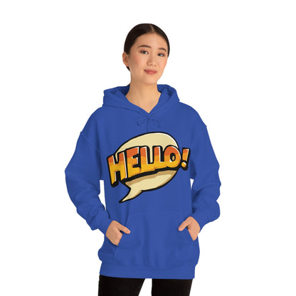 Hello! colorful Hoodie