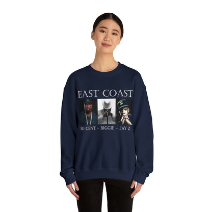 East Coast rappers Crewneck Sweatshirt