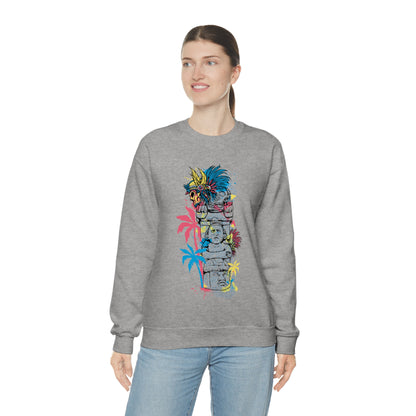 Hawaiian Buddha Crewneck Sweatshirt