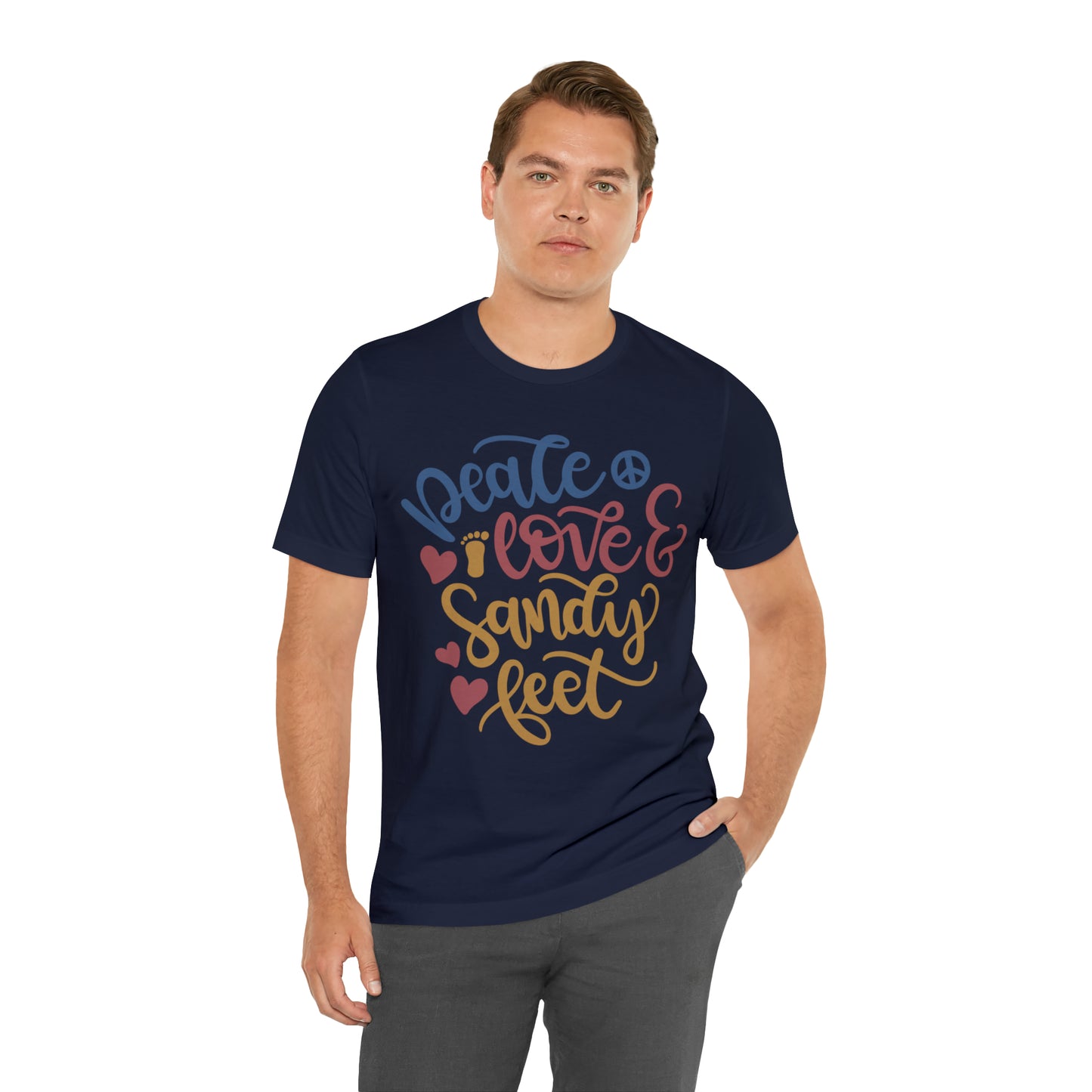 Peace_love_and_sandy_feet T-Shirt