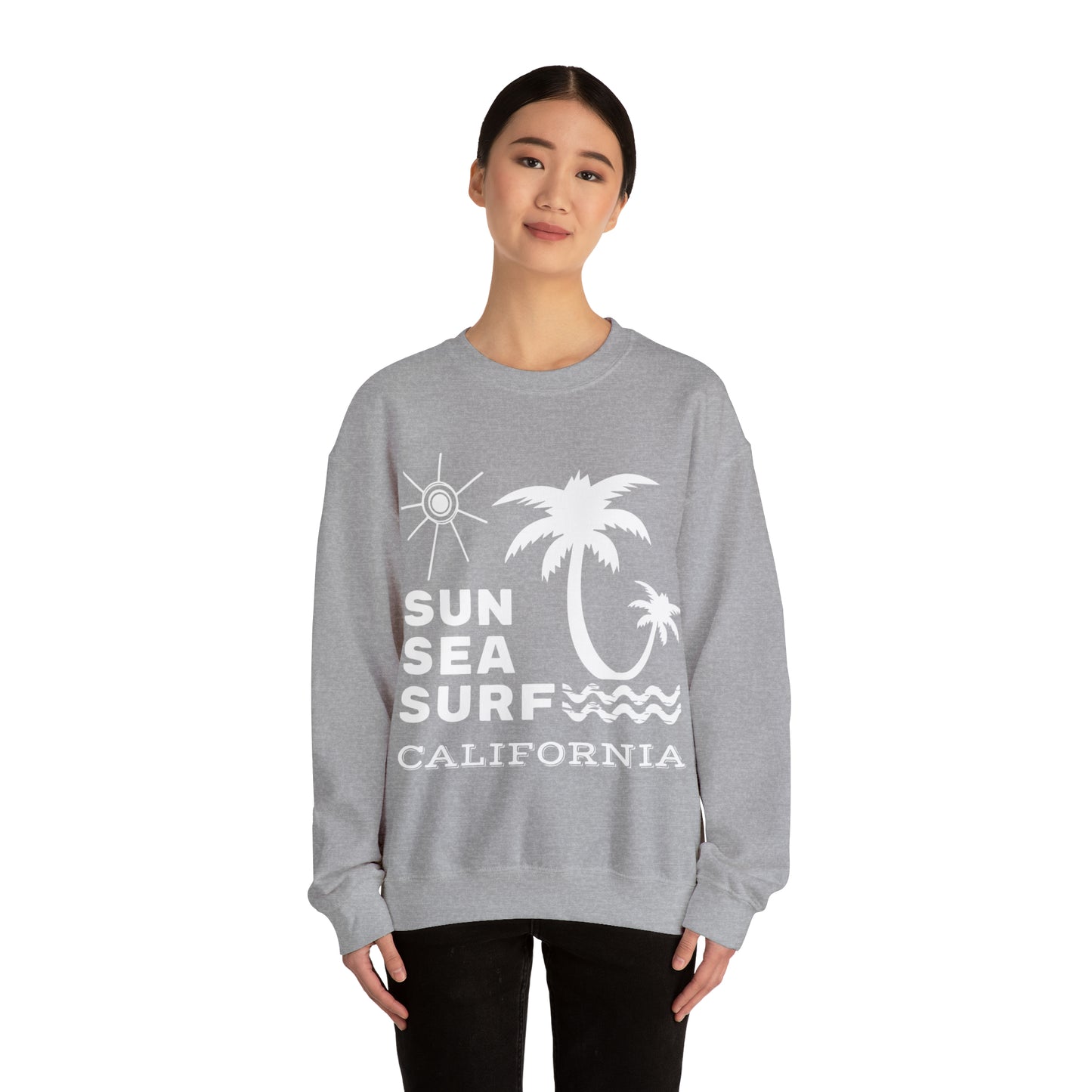 Sun_SEa_Surf Crewneck Sweatshirt