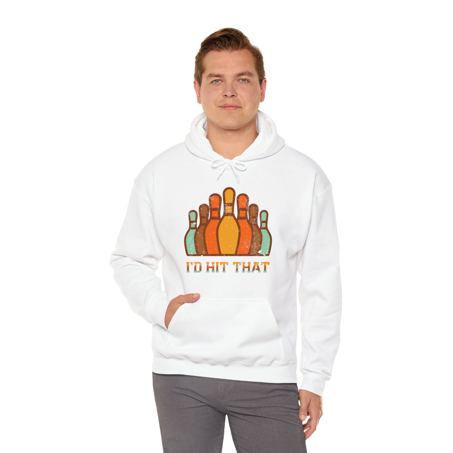 I'd hit that bowling vintage Hoodie