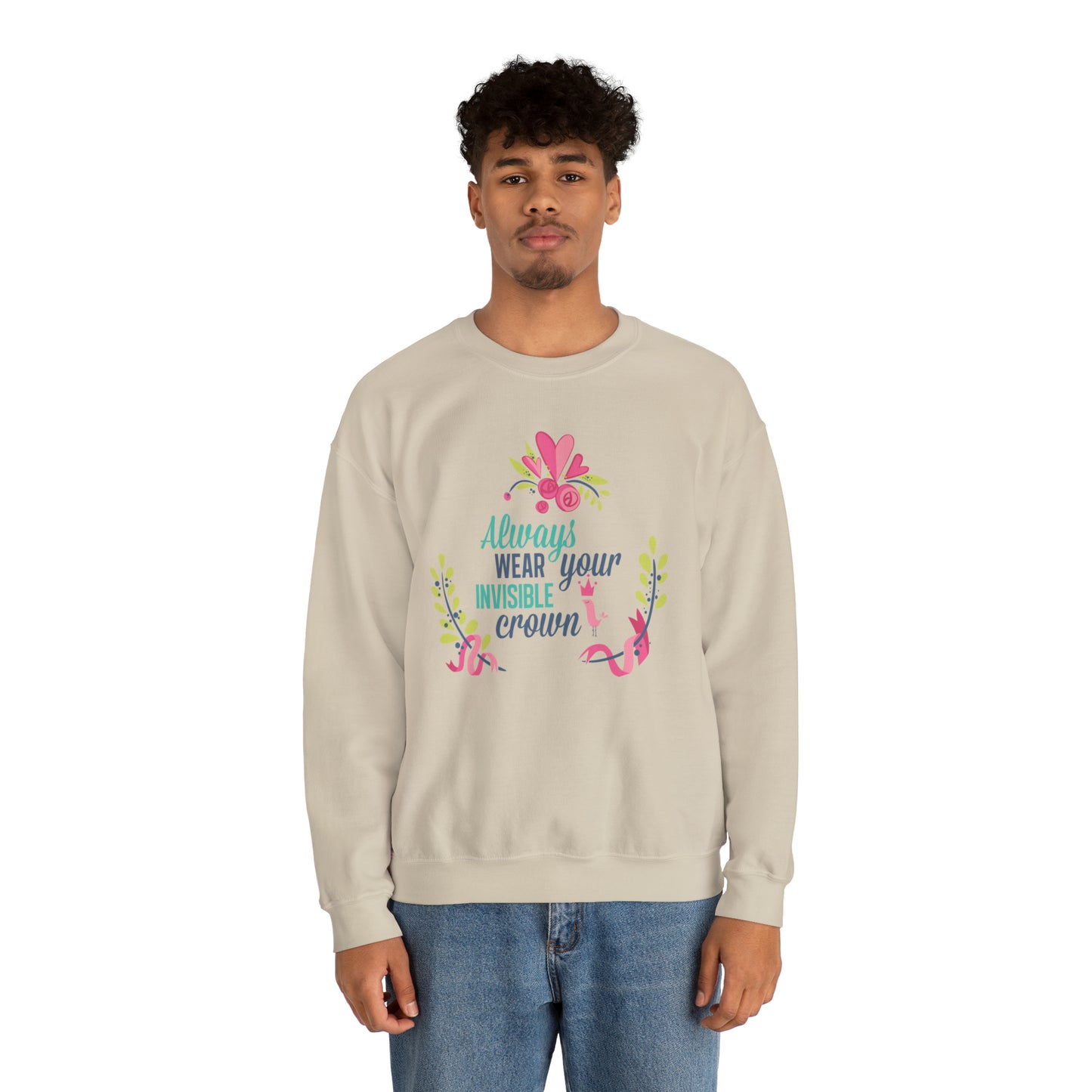 Always Wear Your Invisible Crown Crewneck Sweatshirt