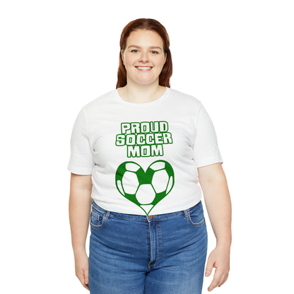 Proud -soccer-mom Heart T-Shirt