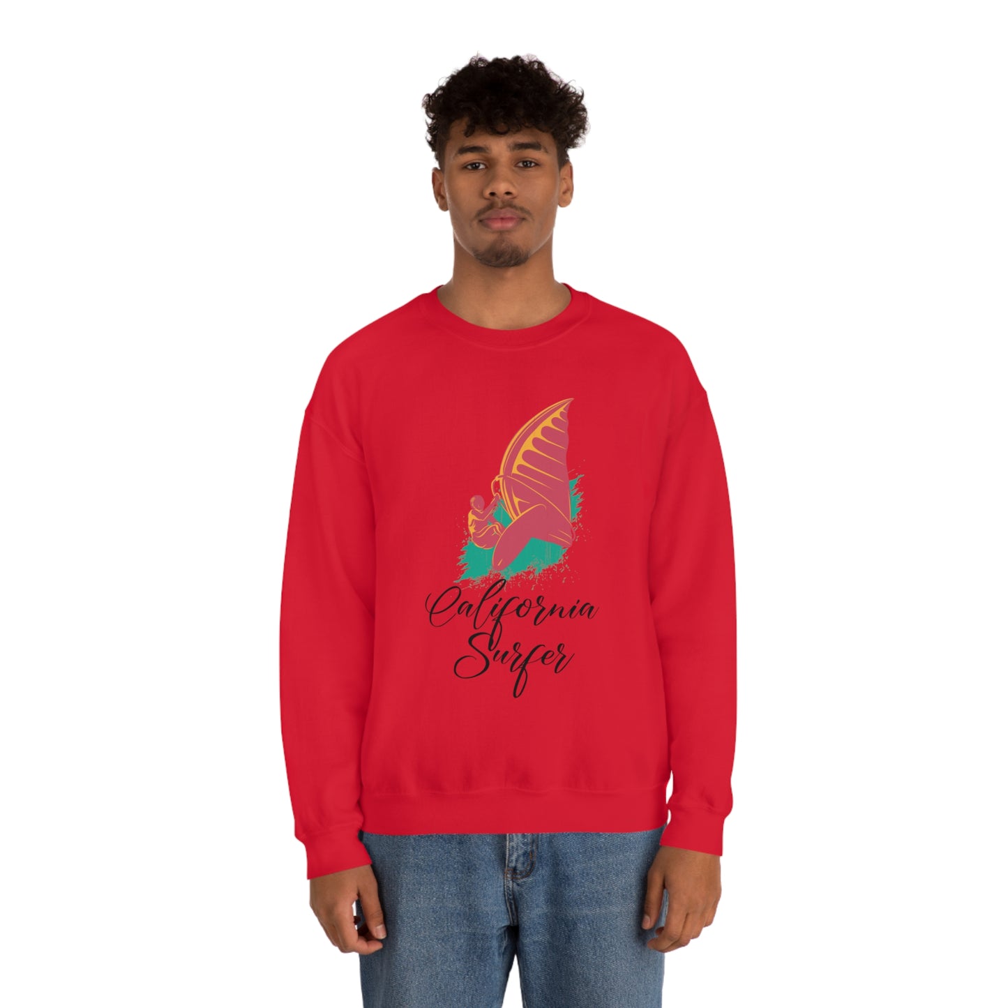 California Surfer Crewneck Sweatshirt