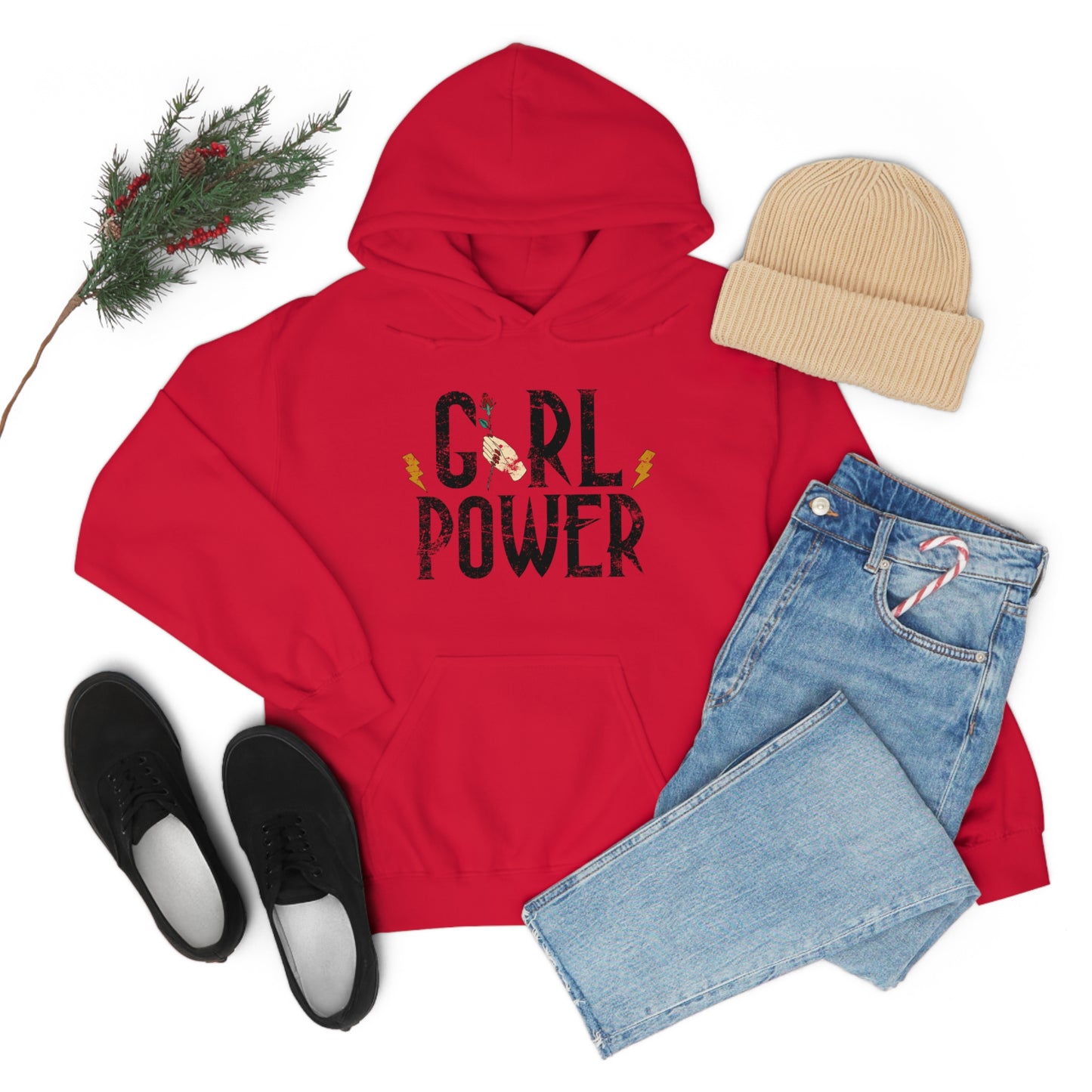 Girl Power Rocks Hoodie