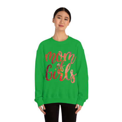 mom of girls Crewneck Sweatshirt