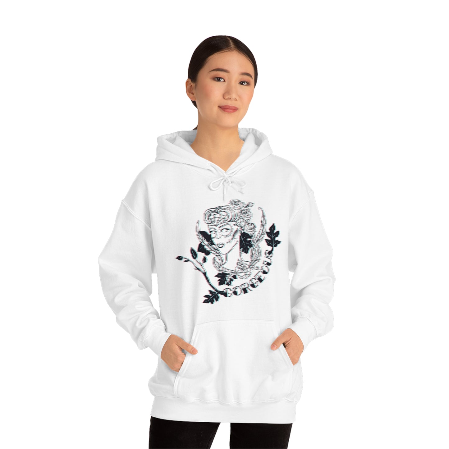 Gorgeous Lady 3D Hoodie