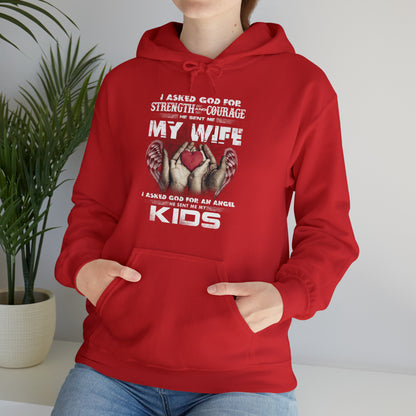 My wife and kids Hoodie