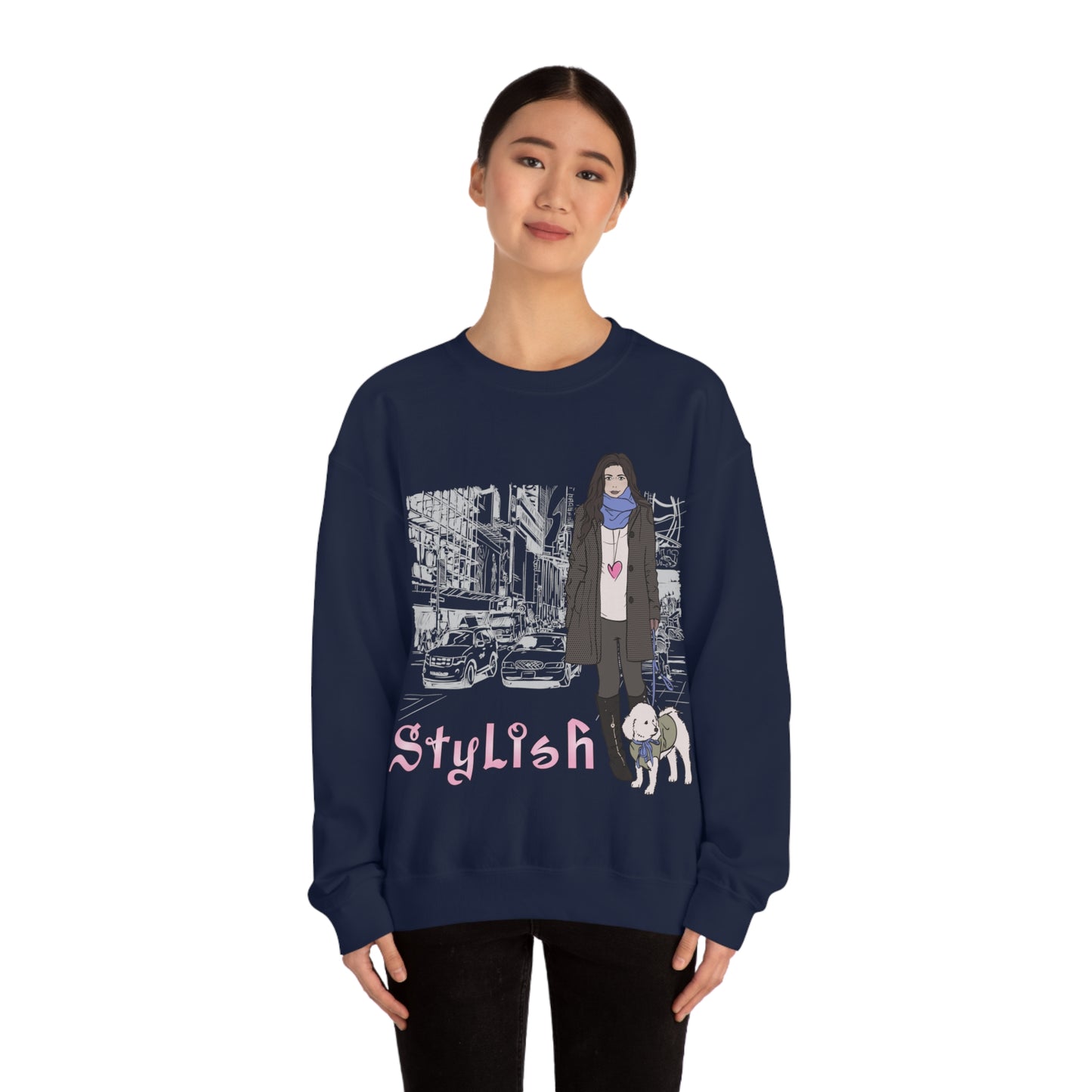 Stylish mode Crewneck Sweatshirt