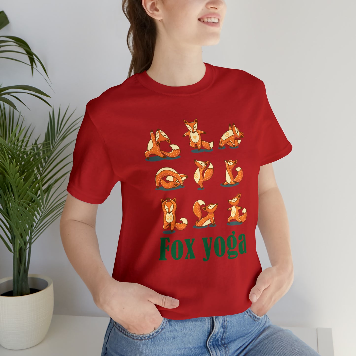 Fox yoga T-Shirt