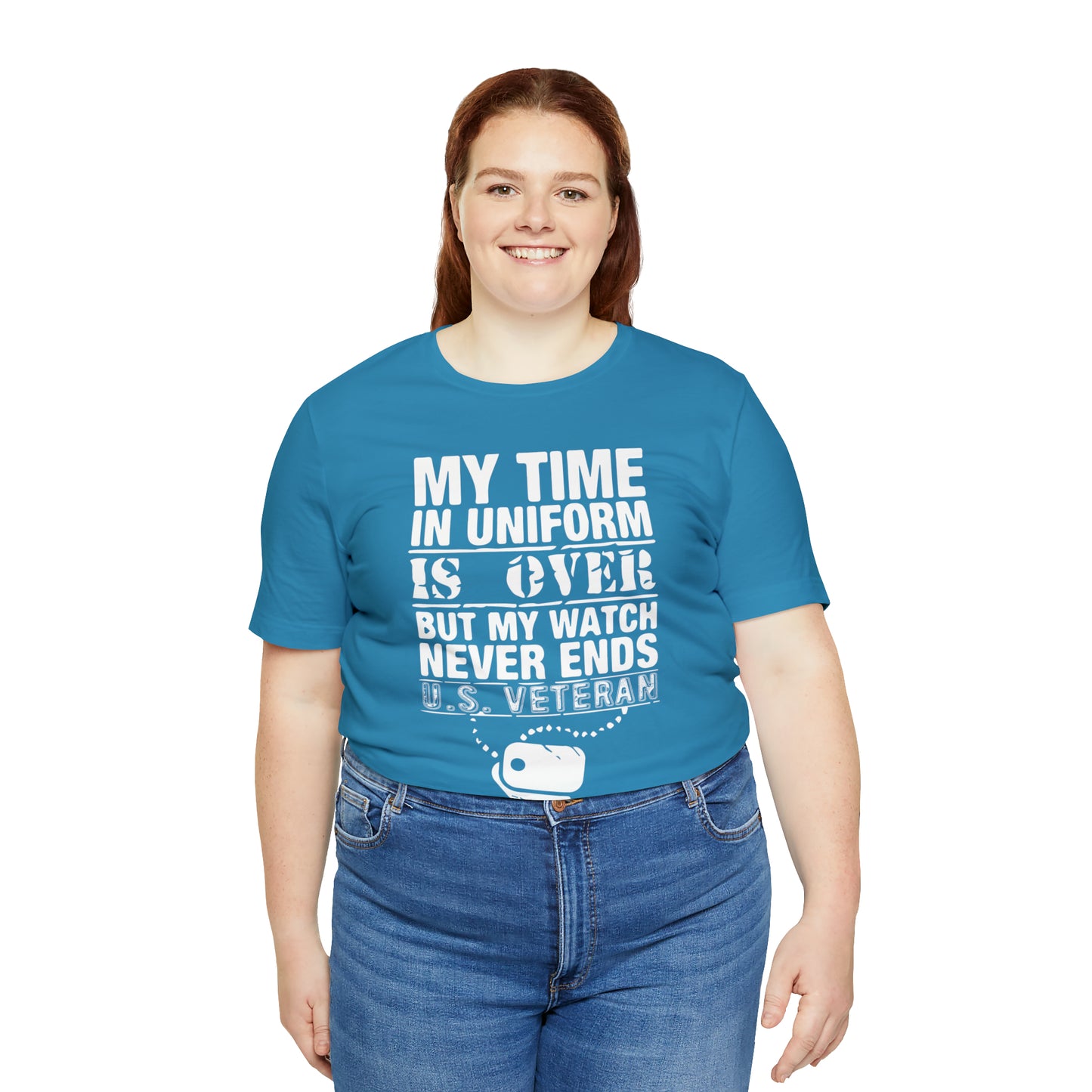 my time in uniform is over T-Shirt