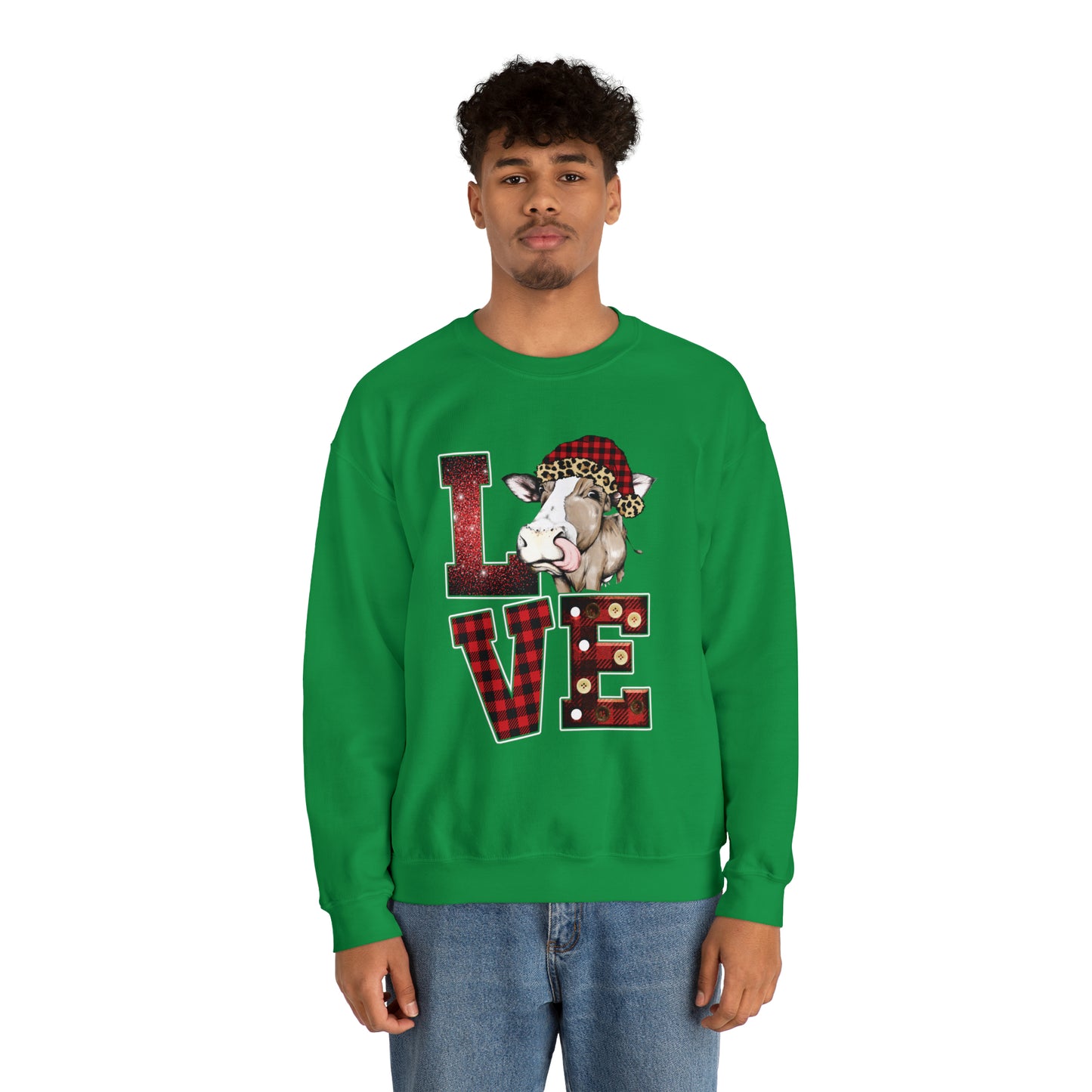 Cow love Crewneck Sweatshirt