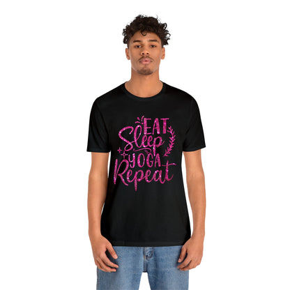 Eat Sleep Yoga Repeat T-Shirt