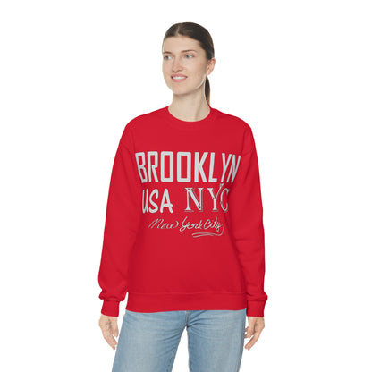 Brooklyn NY USA Crewneck Sweatshirt