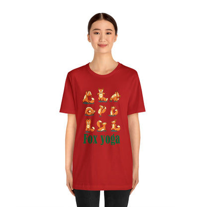 Fox yoga T-Shirt