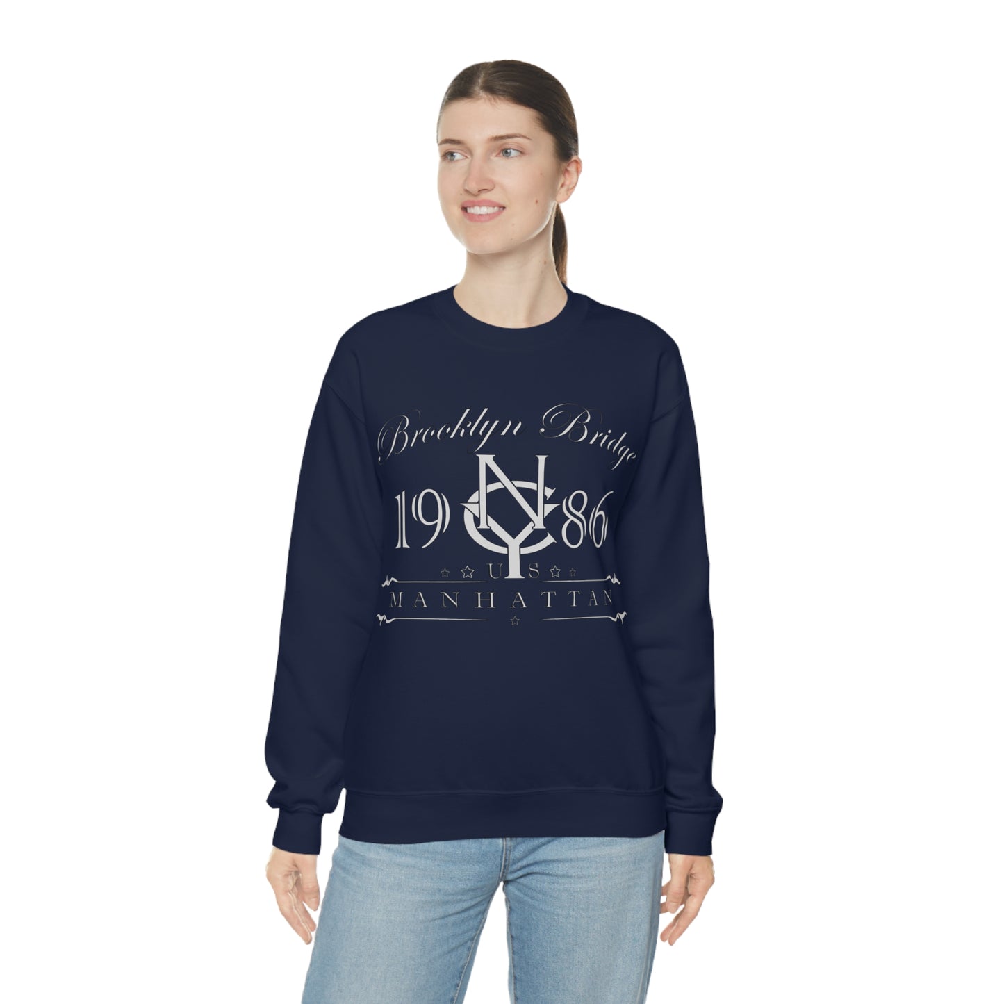 Brooklyn Bridge 86 Crewneck Sweatshirt