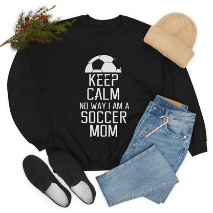 Keep calm soccer mom Crewneck Sweatshirt