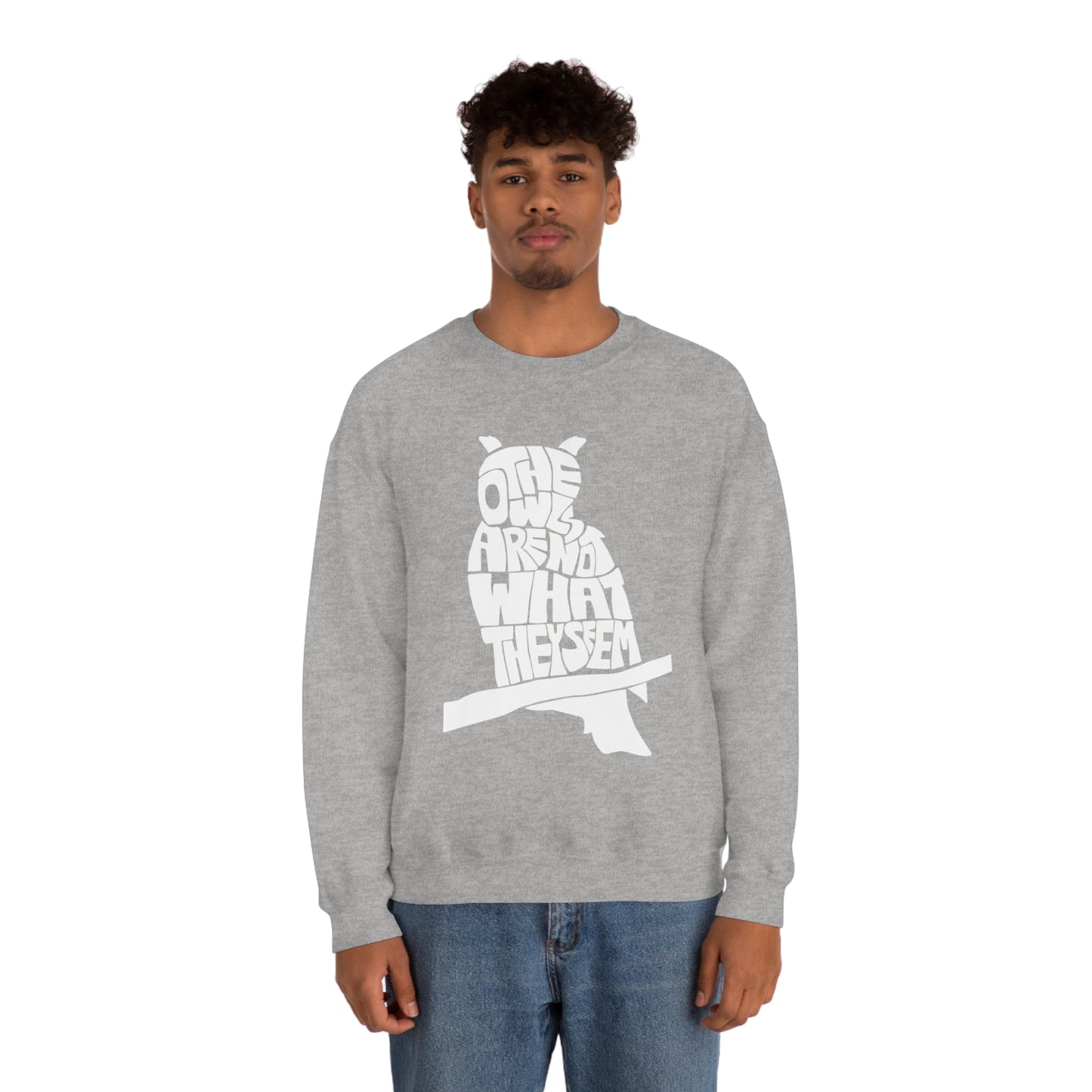 The Owls Are Not What They Seem Crewneck Sweatshirt