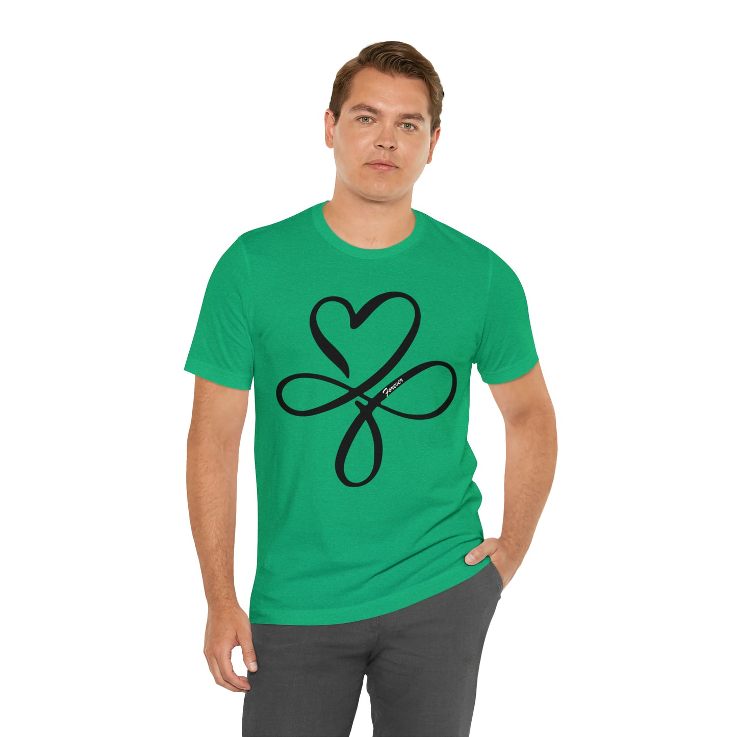 Heart symbol Love Infinity symbol Forever T-Shirt