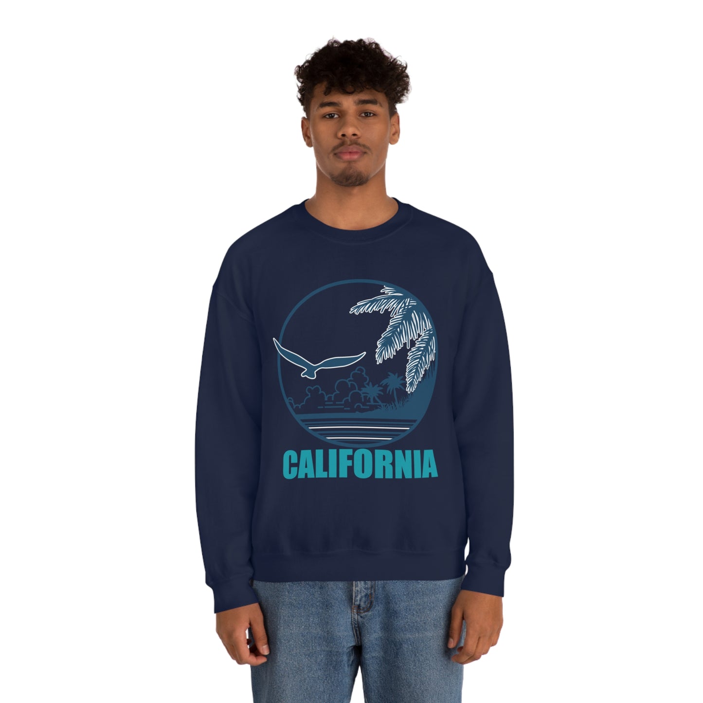 Cali Vibe Crewneck Sweatshirt