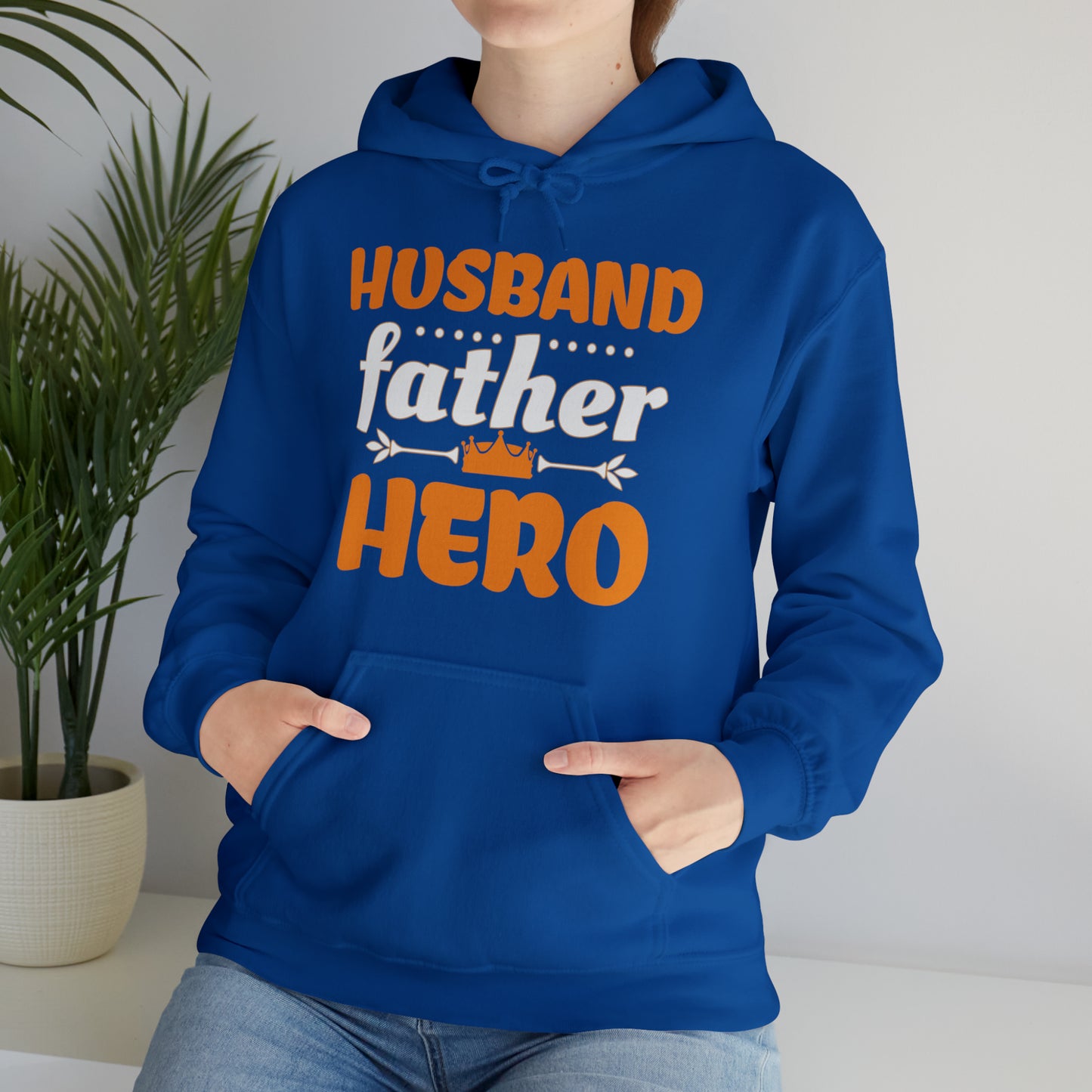 Husband Father Hero Hoodie