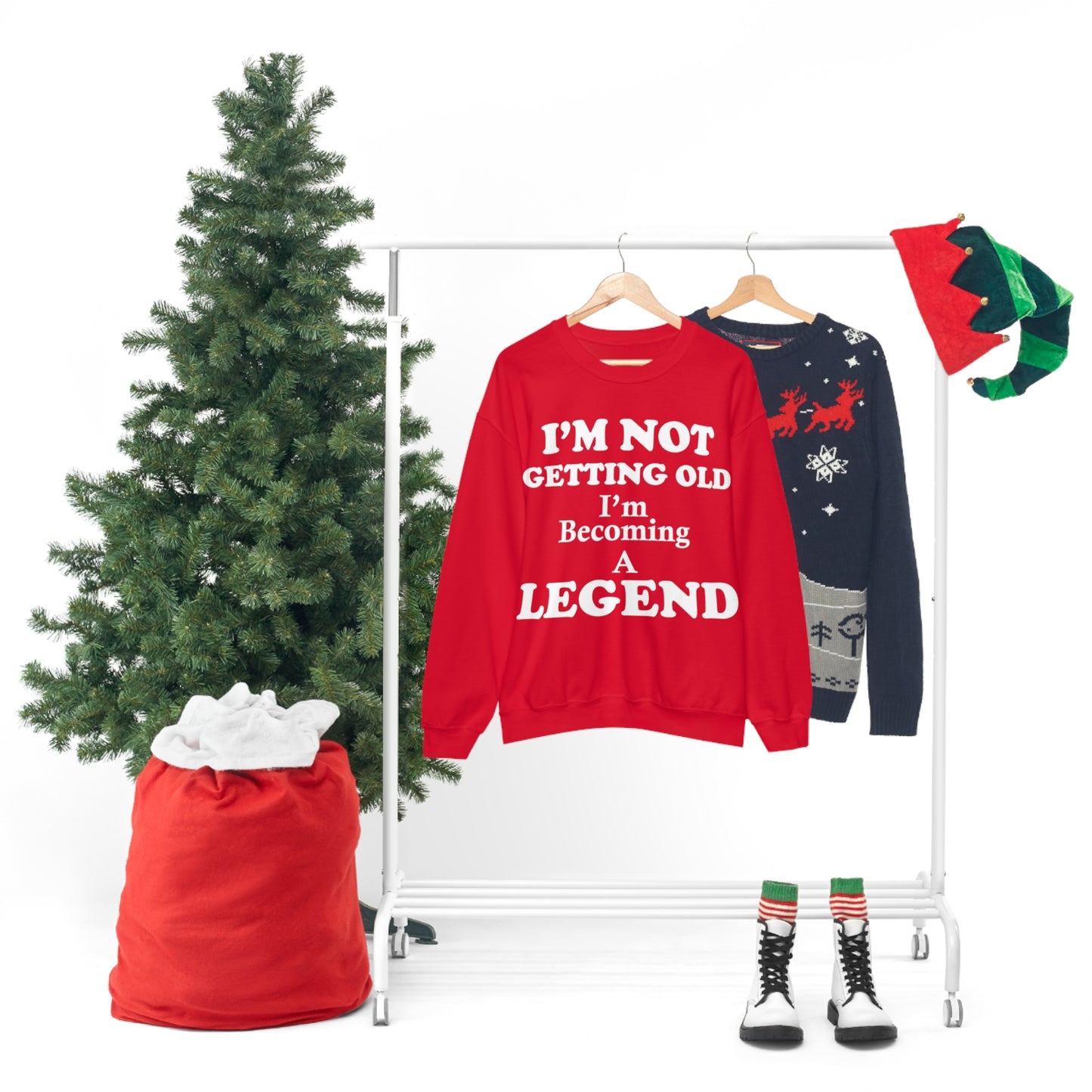 Becoming a legend Crewneck Sweatshirt