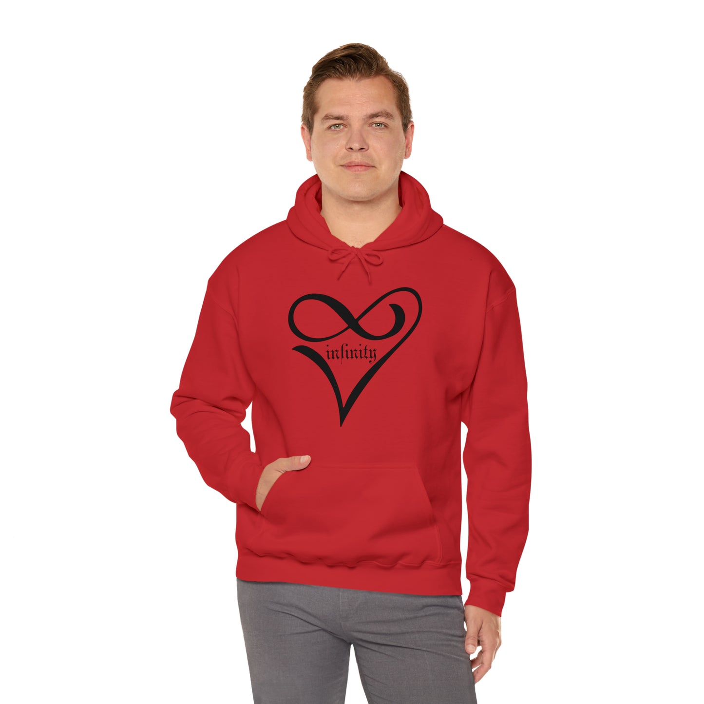 Infinity Heart symbol Hoodie