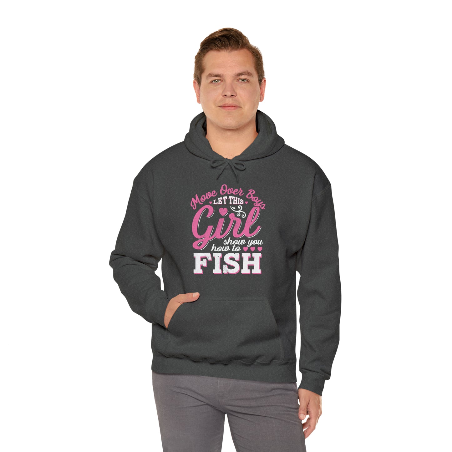 Girl Fishing Hoodie