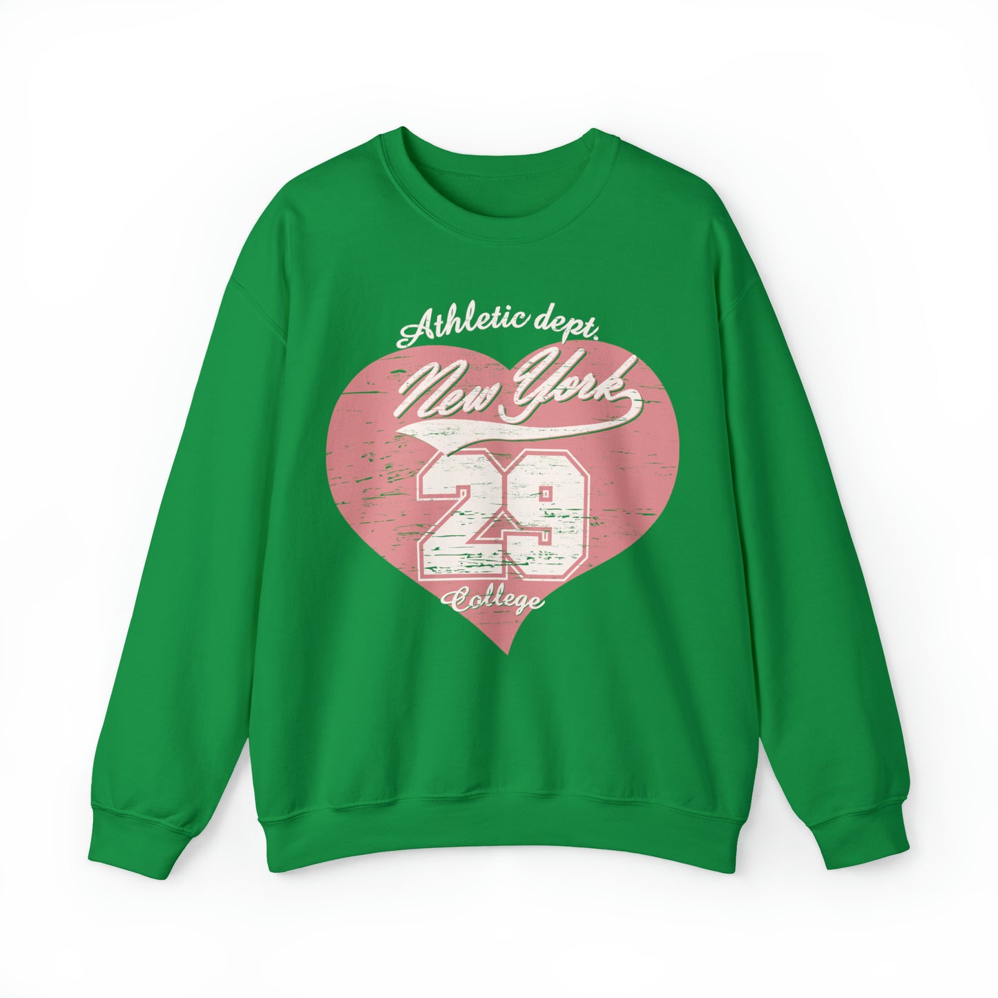 Love for NY College Crewneck Sweatshirt