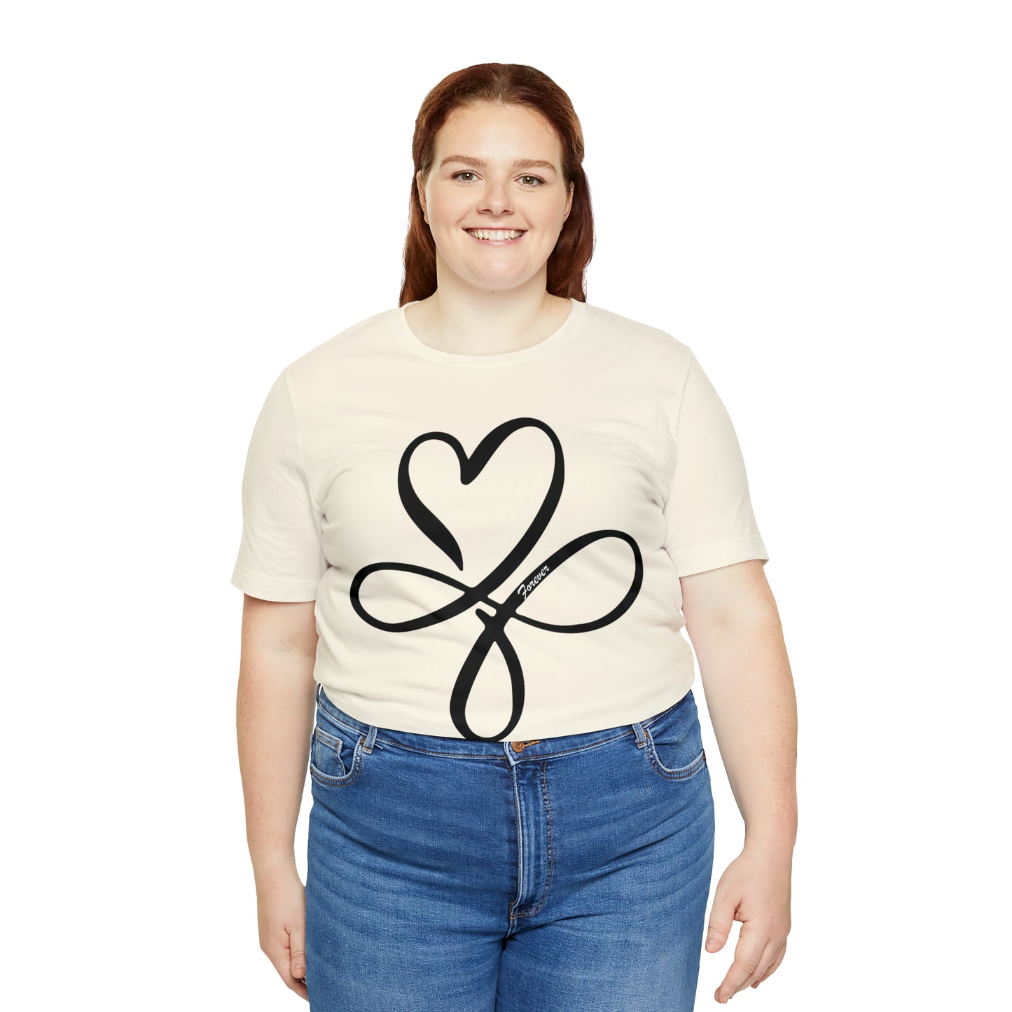 Heart symbol Love Infinity symbol Forever T-Shirt