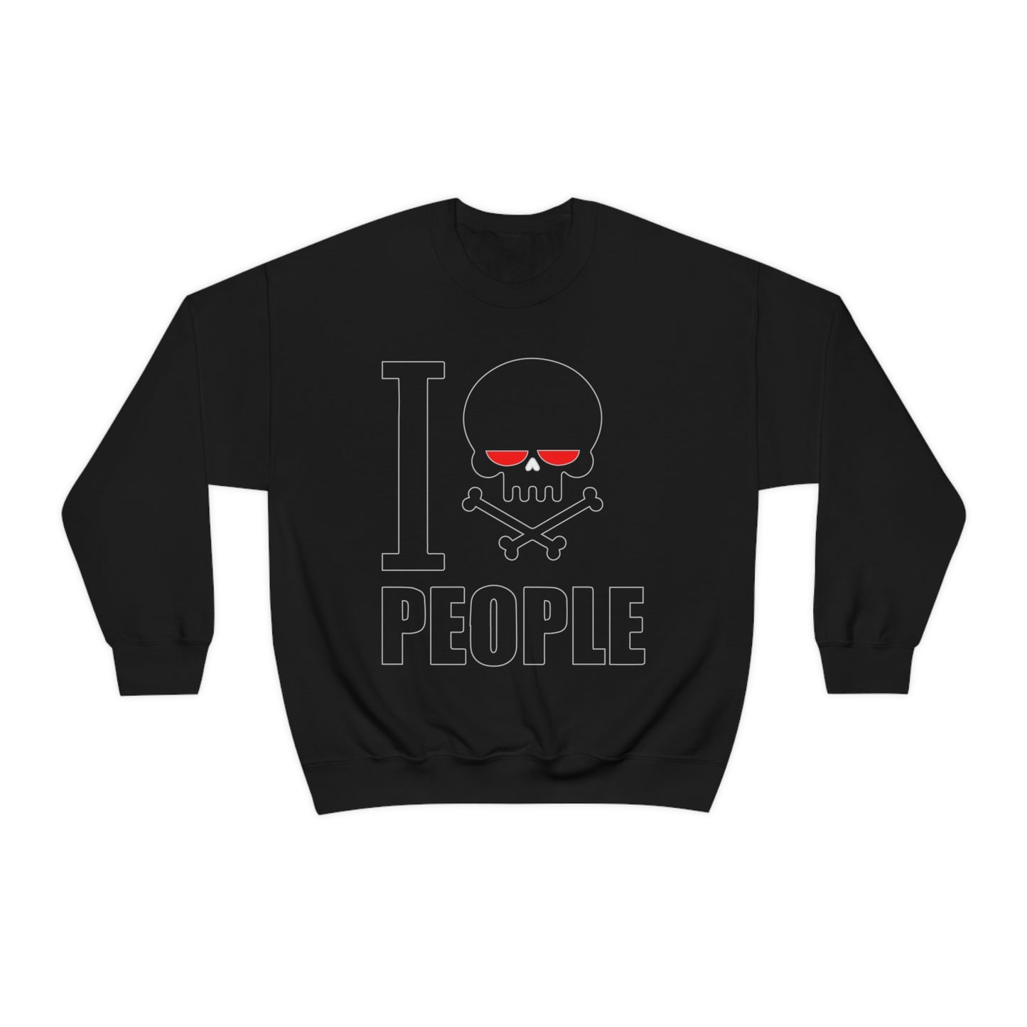 I hate people Crewneck Sweatshirt