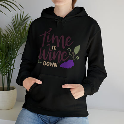 Time_to_wine_down Hoodie