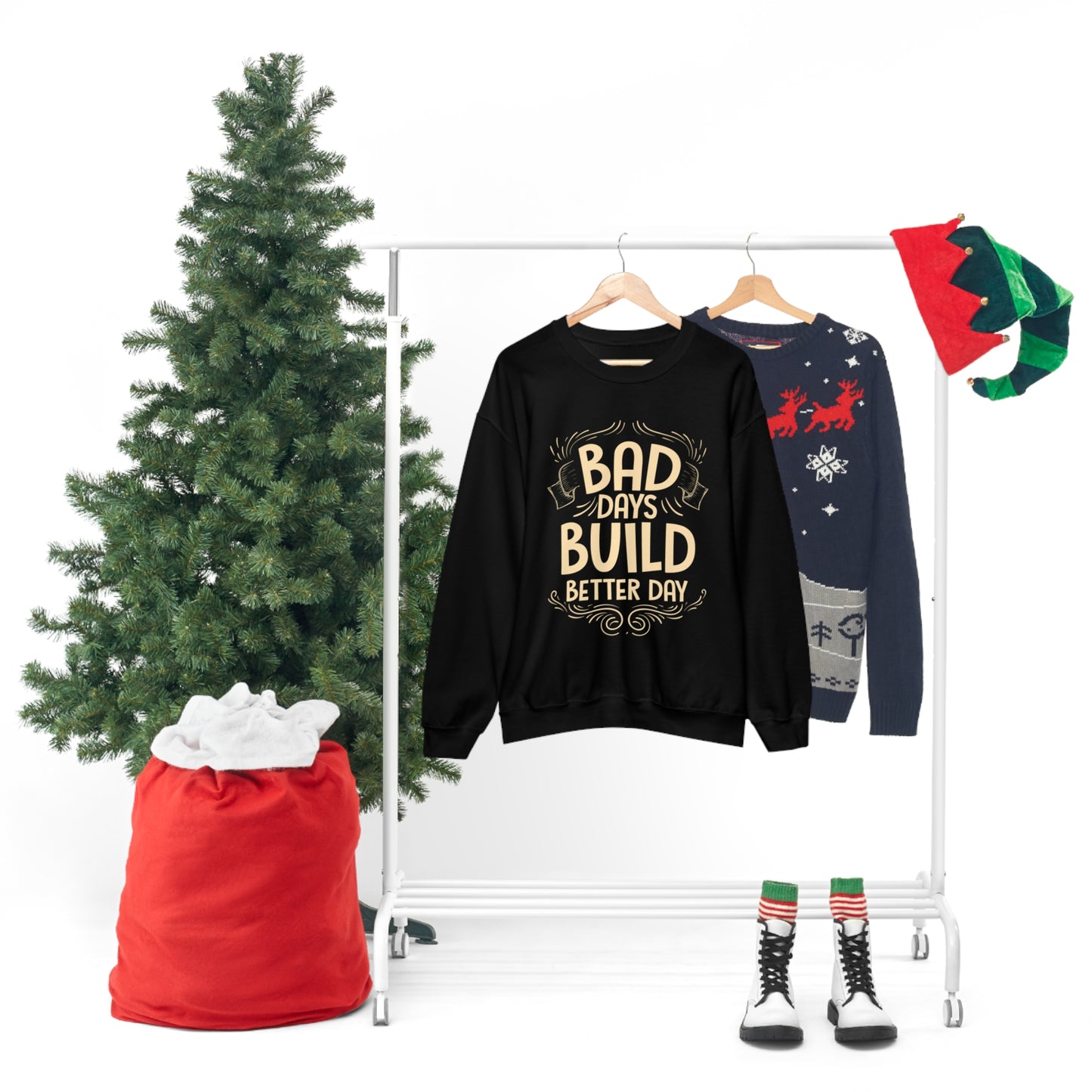 Bad Days Builds Better Day Crewneck Sweatshirt