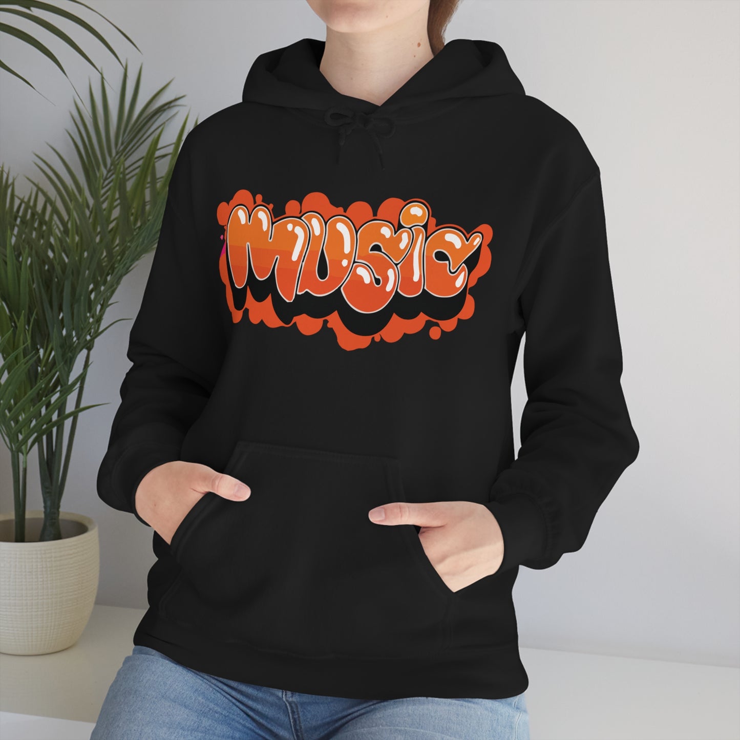 Music graffiti Hoodie