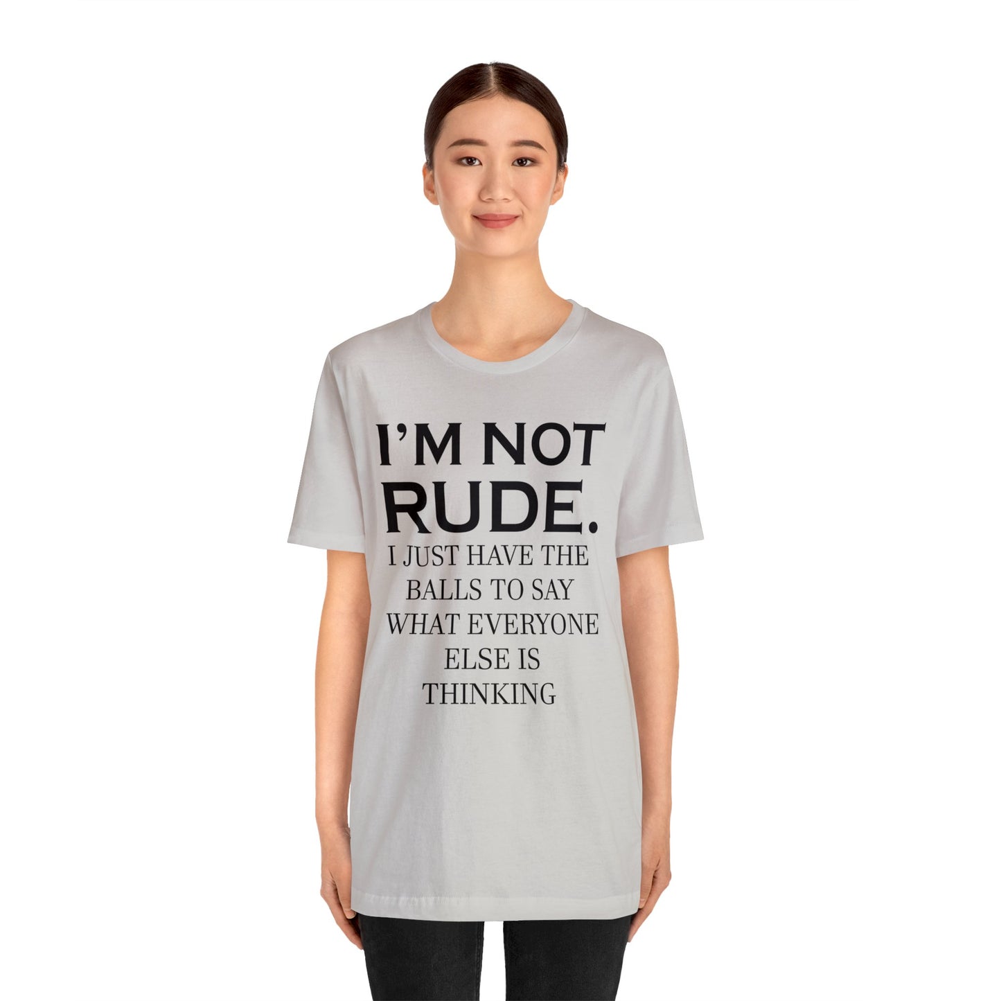 Not rude I just express my self T-Shirt