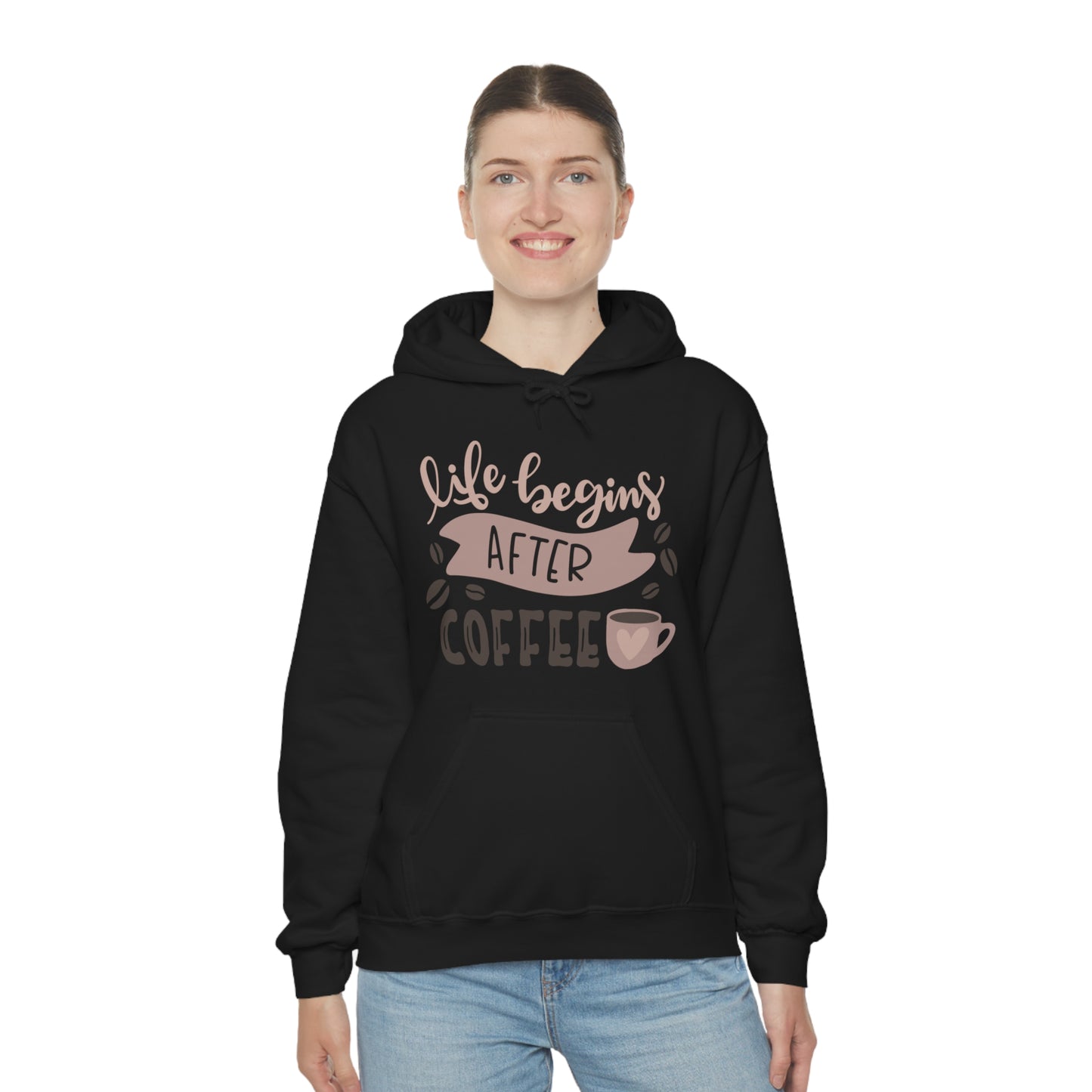 Life_begins_after_coffee Hoodie