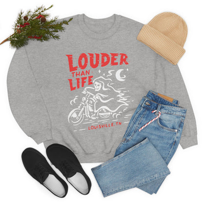 louder than life Crewneck Sweatshirt