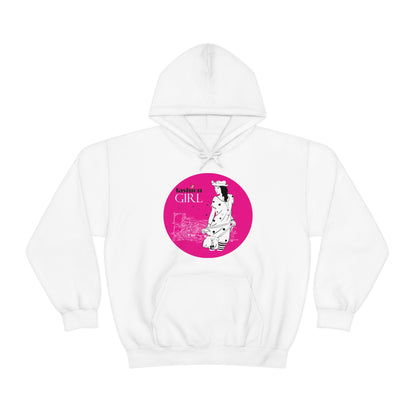 Pink Fashion girl Hoodie