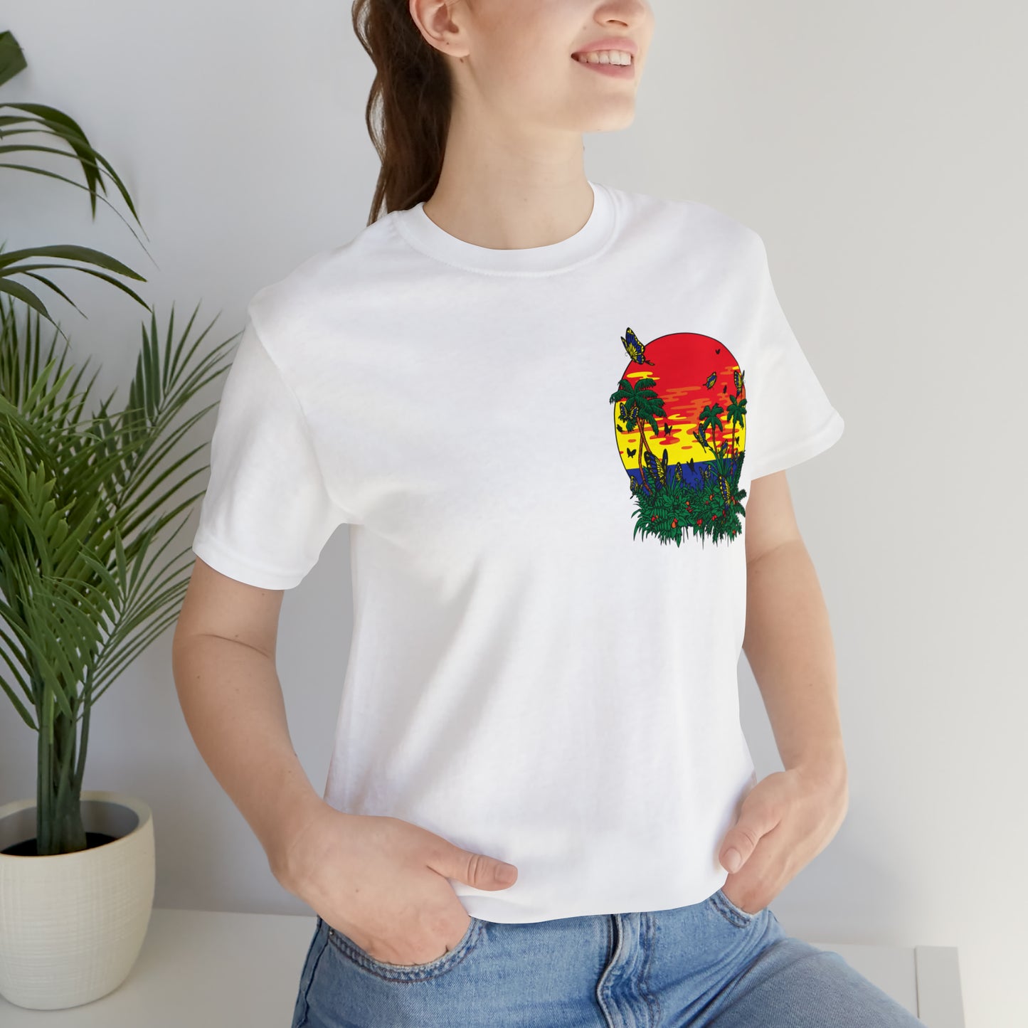 Sunset Butterfly Vibes T-Shirt