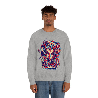 3D Medusa Crewneck Sweatshirt