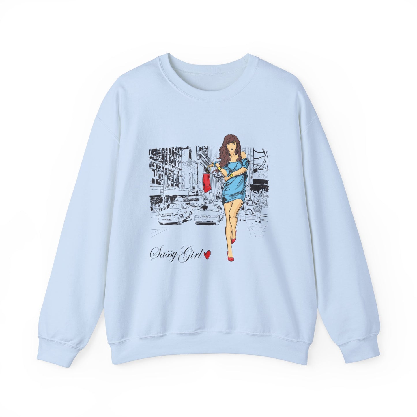 Sassy girl Crewneck Sweatshirt