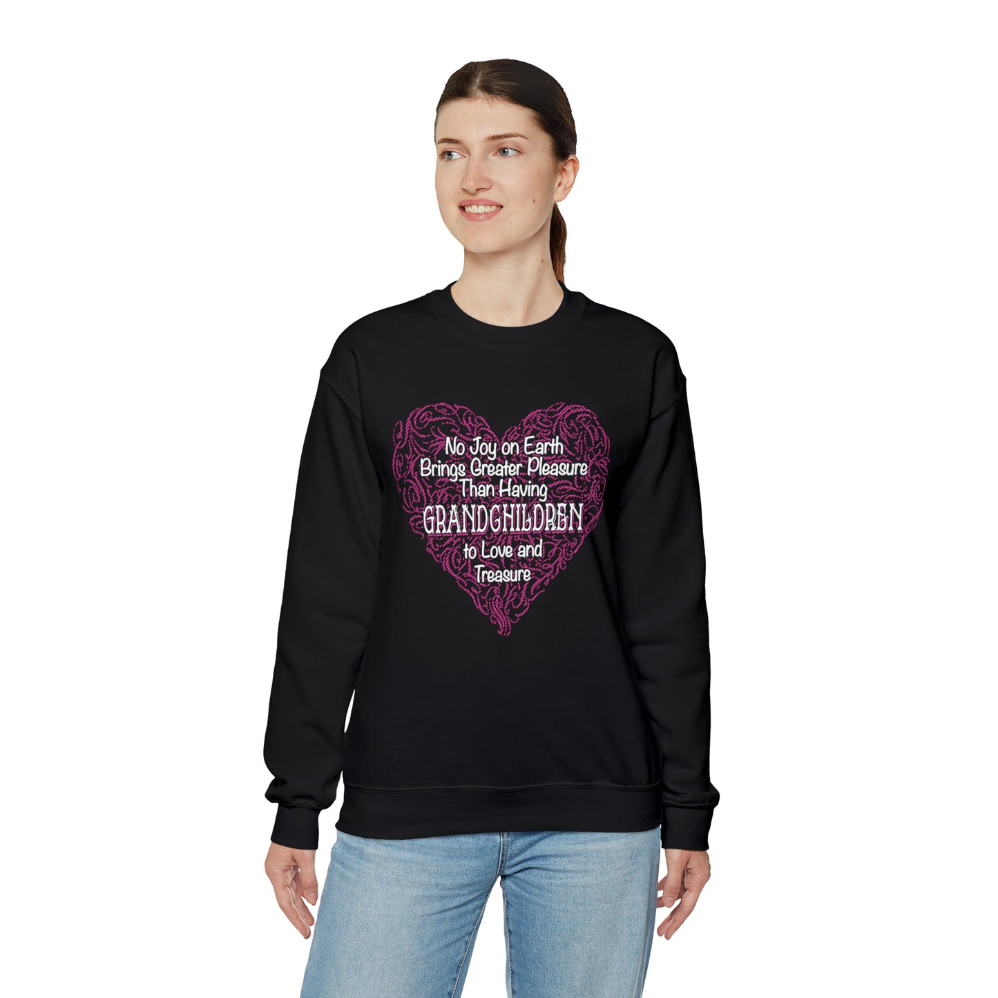 Grandchildren are a great pleasure Crewneck Sweatshirt