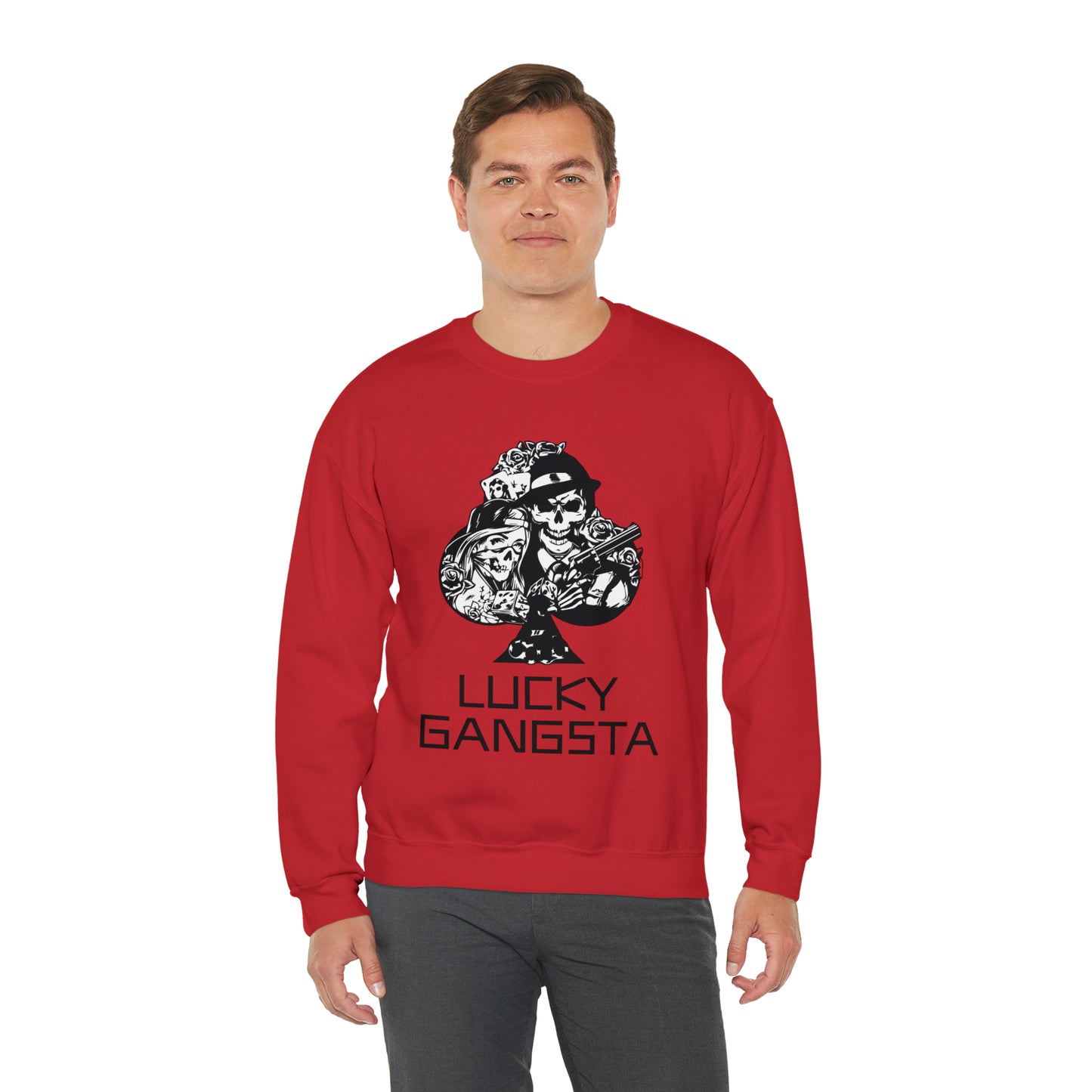 Lucky Gangsta Crewneck Sweatshirt