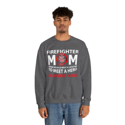 Firefighter Mom Crewneck Sweatshirt