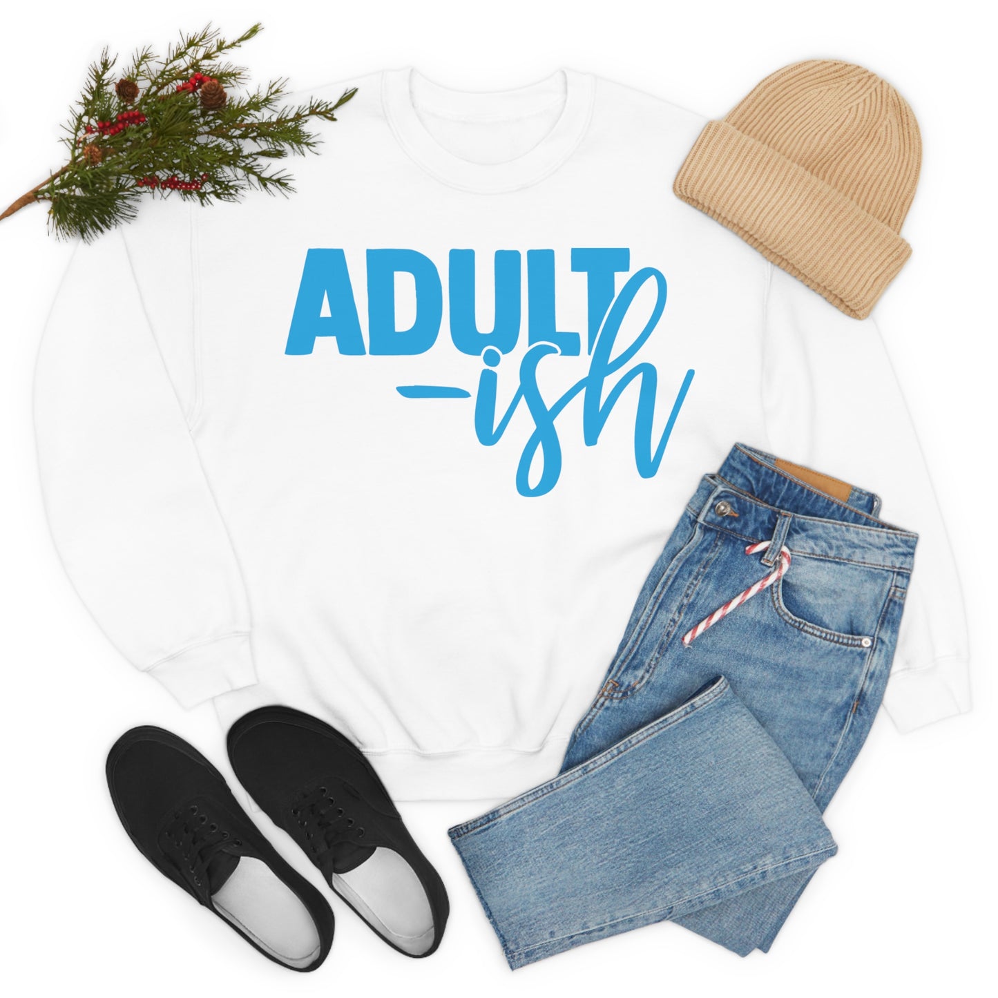 Adult-ish Crewneck Sweatshirt