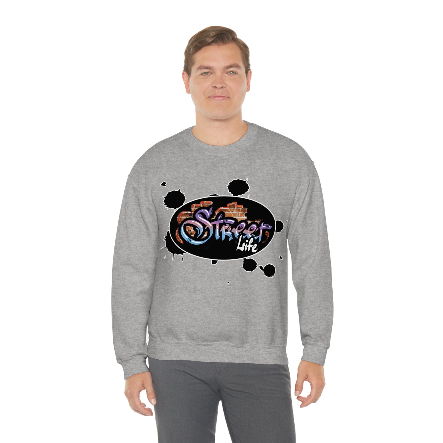 Street life graffiti Crewneck Sweatshirt