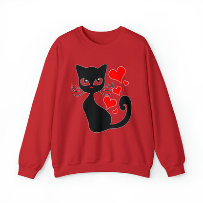 Sexy black cat Crewneck Sweatshirt