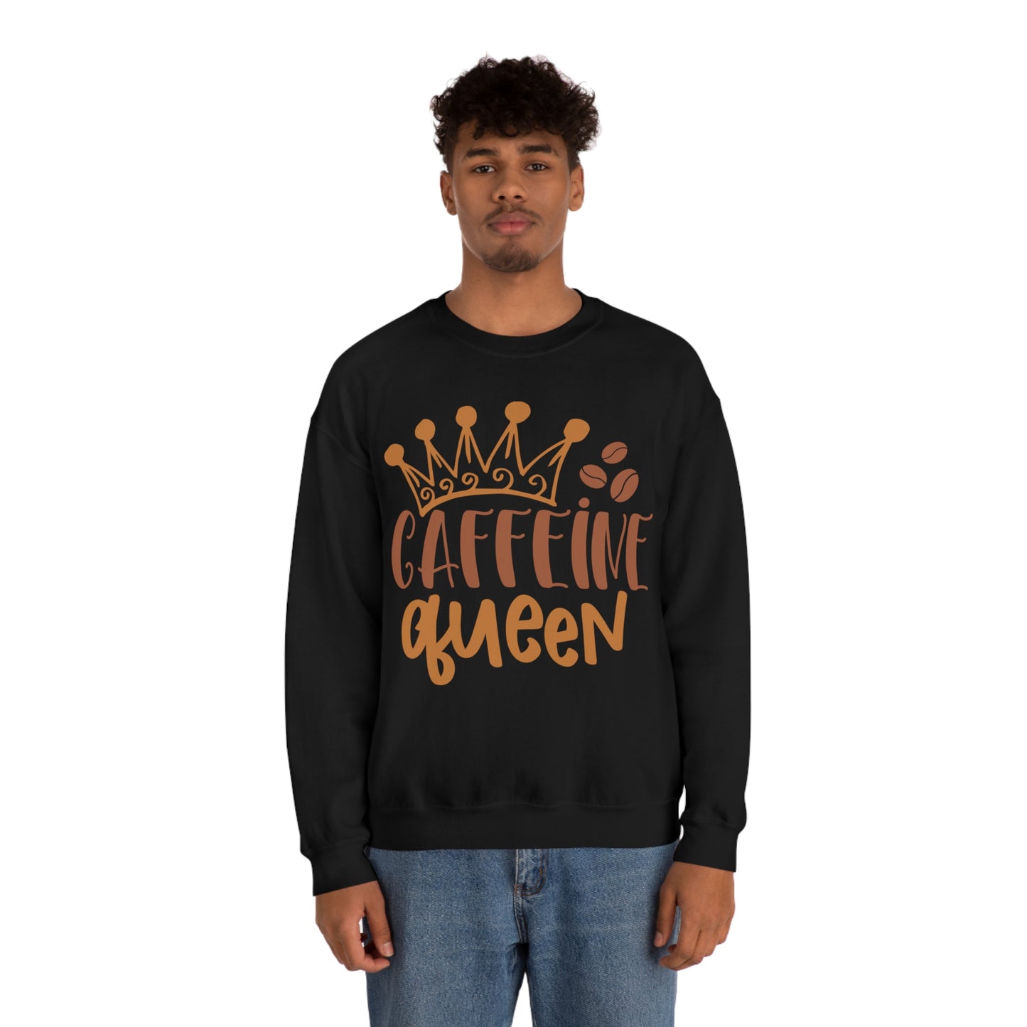 Caffeine Queen Crewneck Sweatshirt