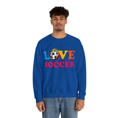 Love soccer Crewneck Sweatshirt